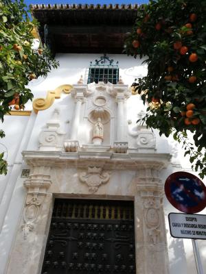 2019 Restauración de portada en Plaza Alfaro Sevilla